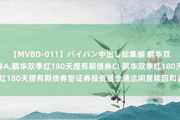 【MVBD-011】パイパン中出し総集編 鹏华双季红180天捏有期债券A，鹏华双季红180天捏有期债券C: 鹏华双季红180天捏有期债券型证券投资基金通达闲居赎回和调理转出业务的公告